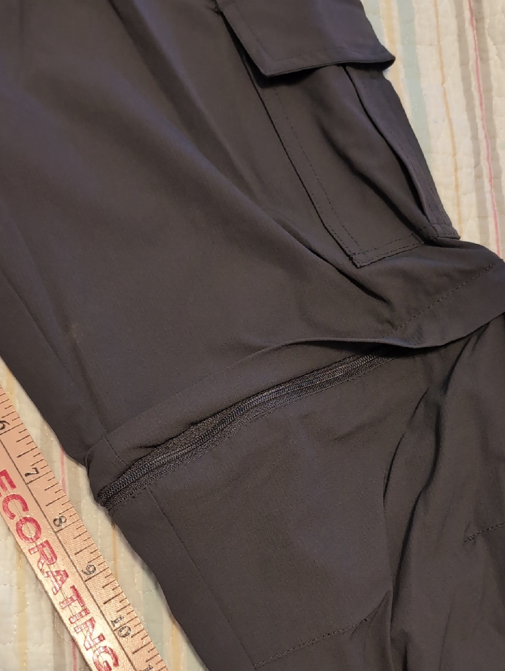 🌼Convertible Cargo Pants - Dark Gray - Picture 5 of 9
